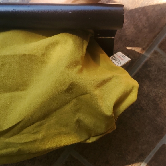 Statement Clutch with Wooden Handle - Picture 5 of 12